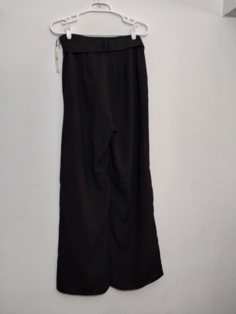 The Fifth Label Black High-Waist Wide Leg Paperbag Pants Tie Waist - Picture 3 of 5